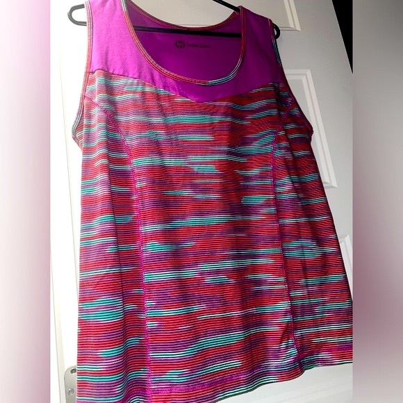EUC Active Zone colorful racerback tank top for women 1X - Picture 9 of 12